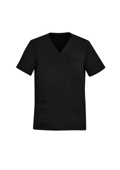 BizCare CST945MS Mens Avery V-Neck Scrub Top