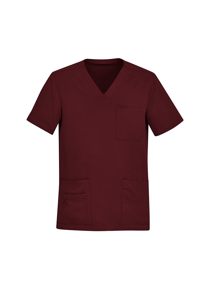 BizCare CST945MS Mens Avery V-Neck Scrub Top