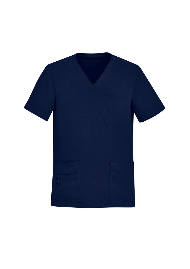 BizCare CST945MS Mens Avery V-Neck Scrub Top