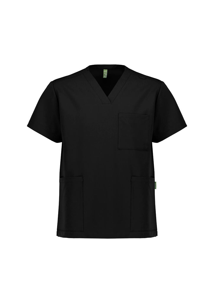 BizCare CU544US Unisex Pulse V-Neck Scrub Top product front