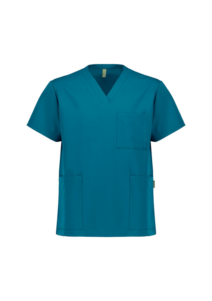 BizCare CU544US Unisex Pulse V-Neck Scrub Top product front