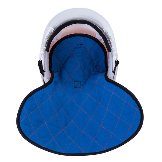 Portwest Cooling Crown with Neck Shade in Orange/Blue