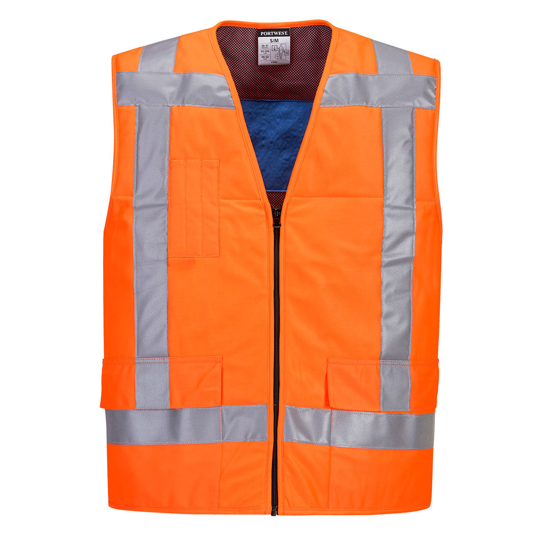 Portwest High Vis Cooling Vest in Orange