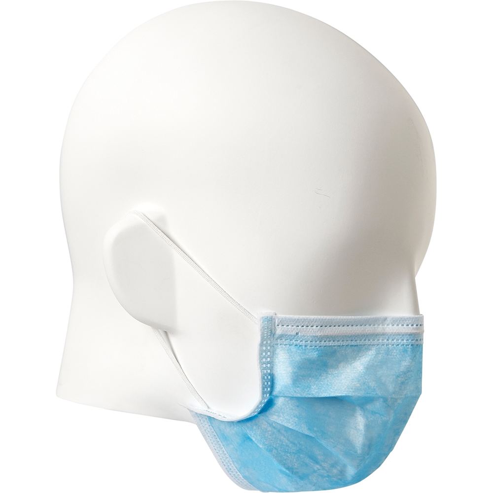 Pro Choice Safety Gear Disposable Face Mask Blue 3 Ply