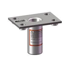 Miller Flush Floor Mount Sleeve - Galv