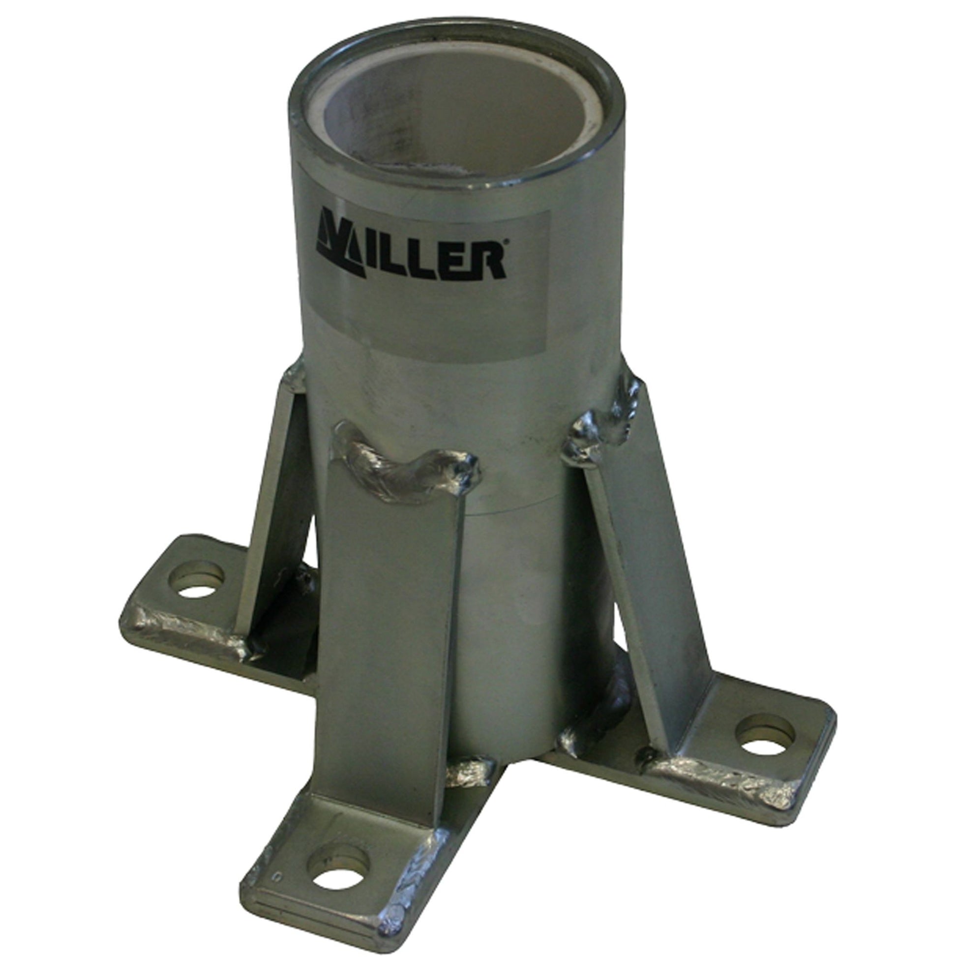 Miller DuraHoist Floor Mount Sleeve (Zinc Plated)