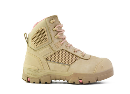 AVENGER- LADIES SAND ZIP SIDED SAFETY BOOT