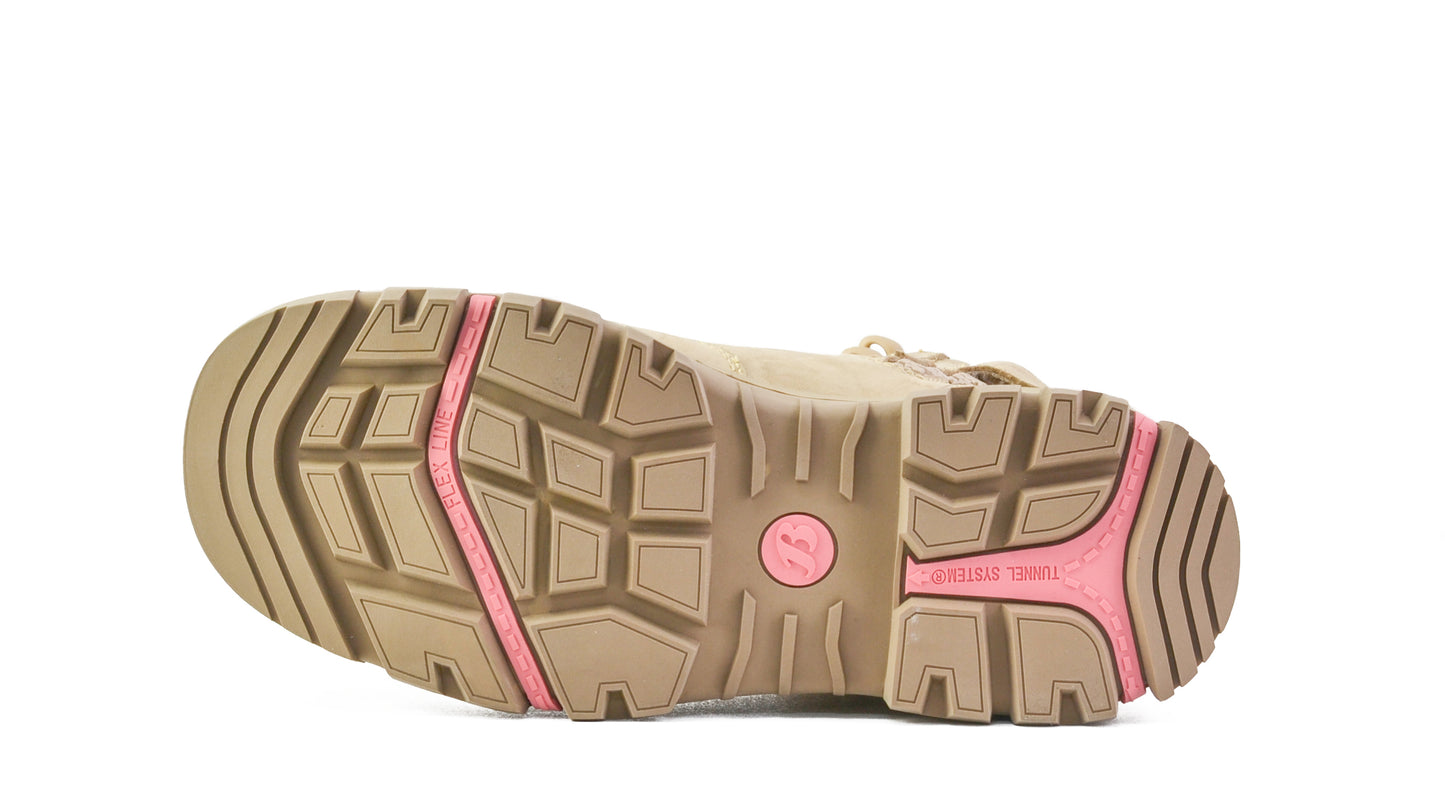 AVENGER- LADIES SAND ZIP SIDED SAFETY BOOT