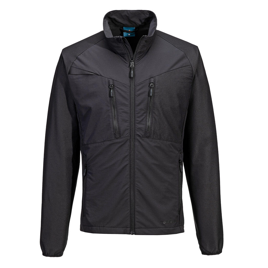 Portwest DX4 Zip Lightweight Mid Layer in Black