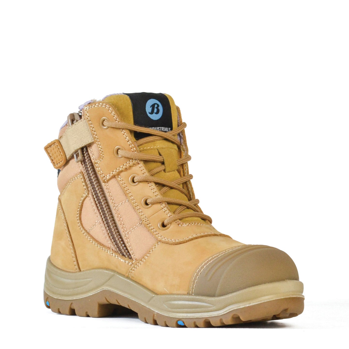 DAKOTA- WHEAT ZIP SIDED SAFETY BOOT