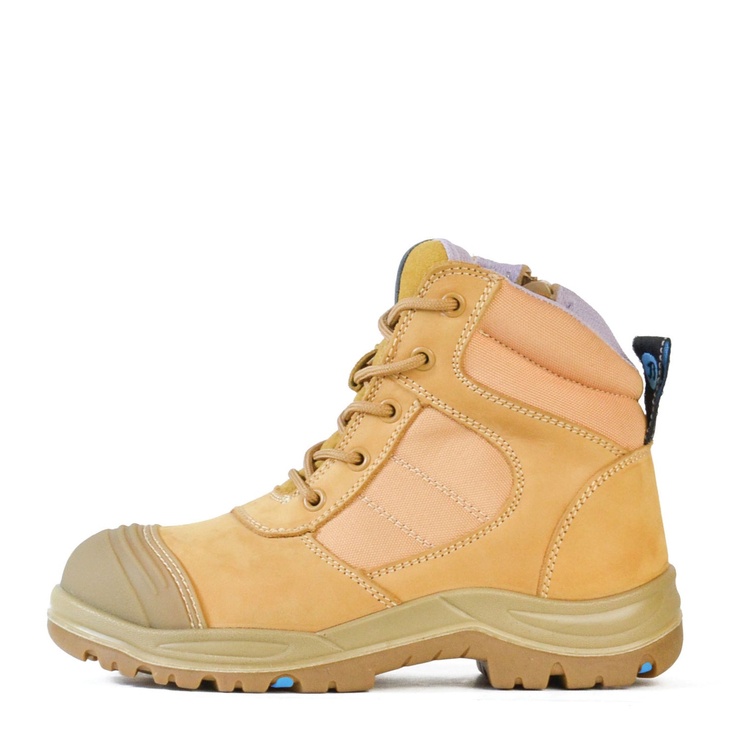 DAKOTA- WHEAT ZIP SIDED SAFETY BOOT