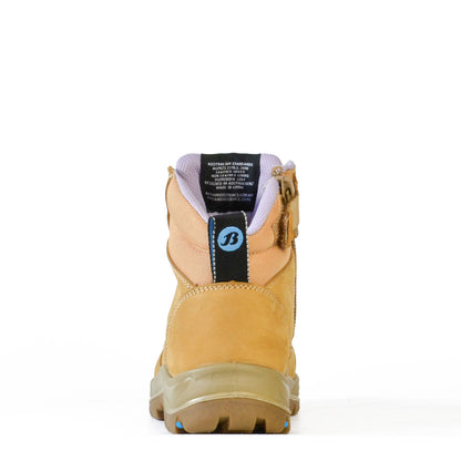 DAKOTA- WHEAT ZIP SIDED SAFETY BOOT