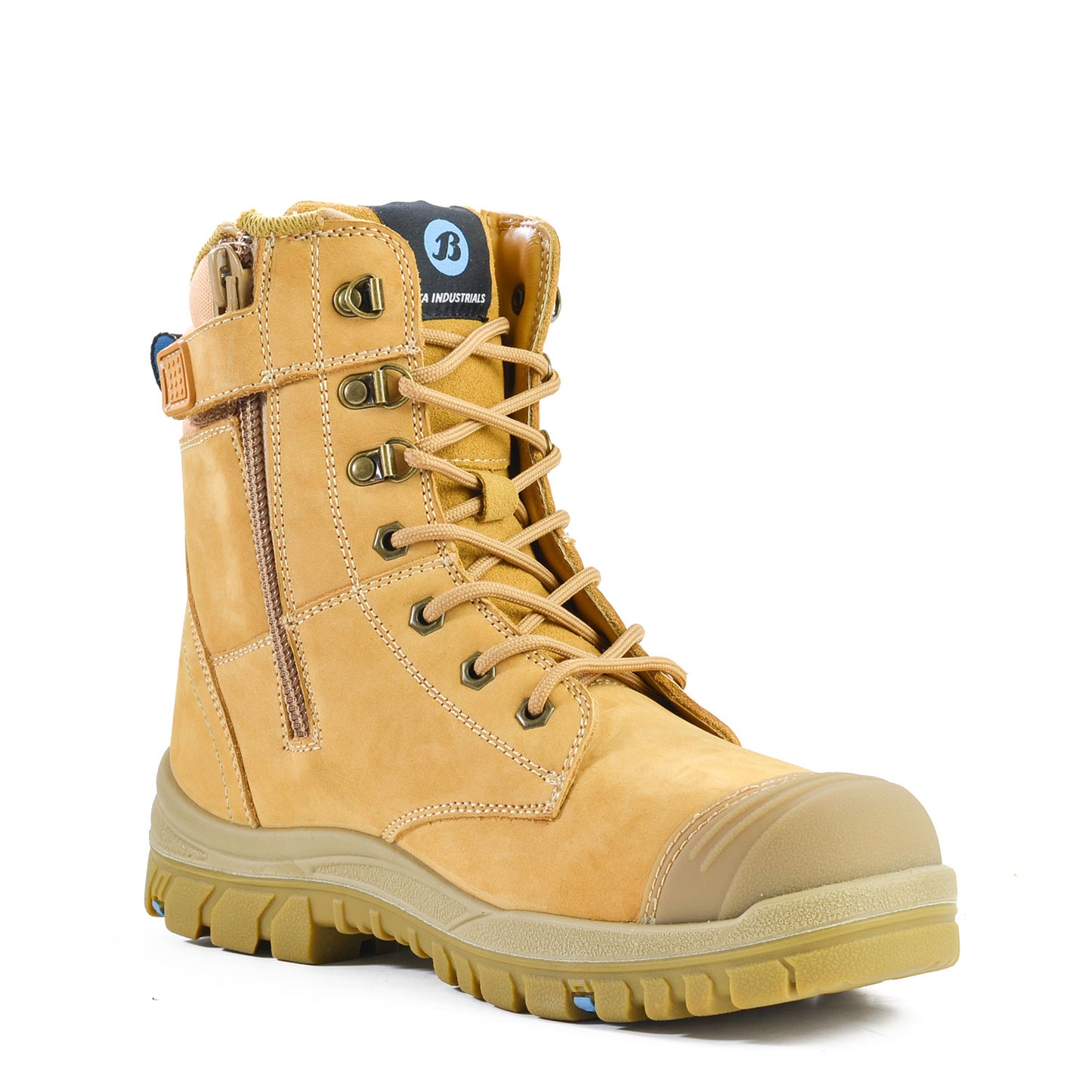 DEFENDER- WHEAT ZIP SIDED SAFETY BOOT