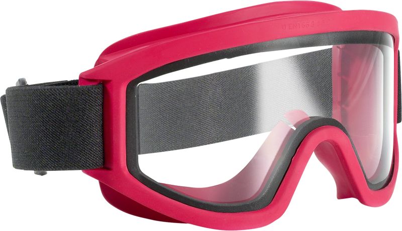 Maxisafe EFG415 Fire Fighter Goggles, Anti-Fog Clear Lens