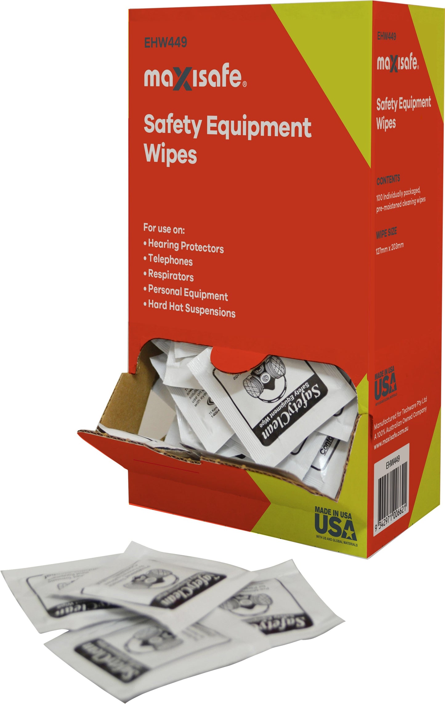 Maxisafe EHW449 Hygiene Wipes