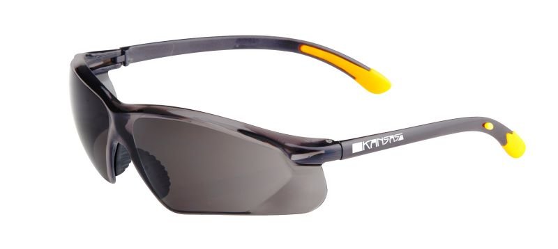 Maxisafe EKA305 KANSAS Safety Glasses with Anti-Fog - Smoke Lens