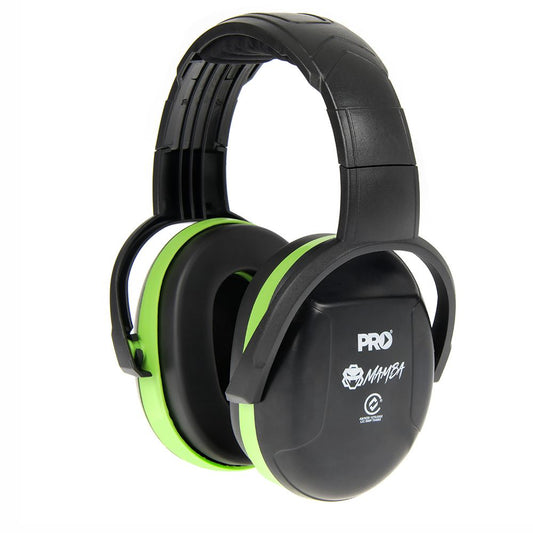 Pro Choice Safety Gear Mamba Slimline Pro Series Earmuffs