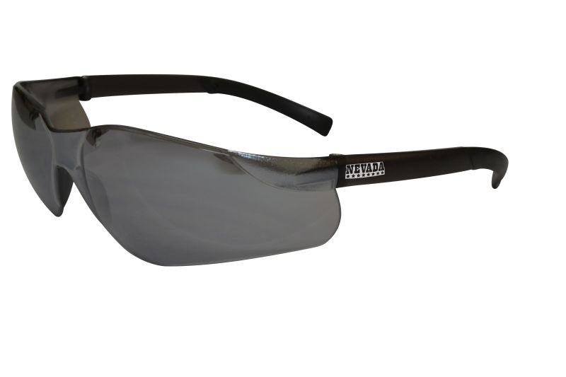 Maxisafe ENU485 NEVADA Safety Glasses with Anti-Fog - Silver Mirror Lens