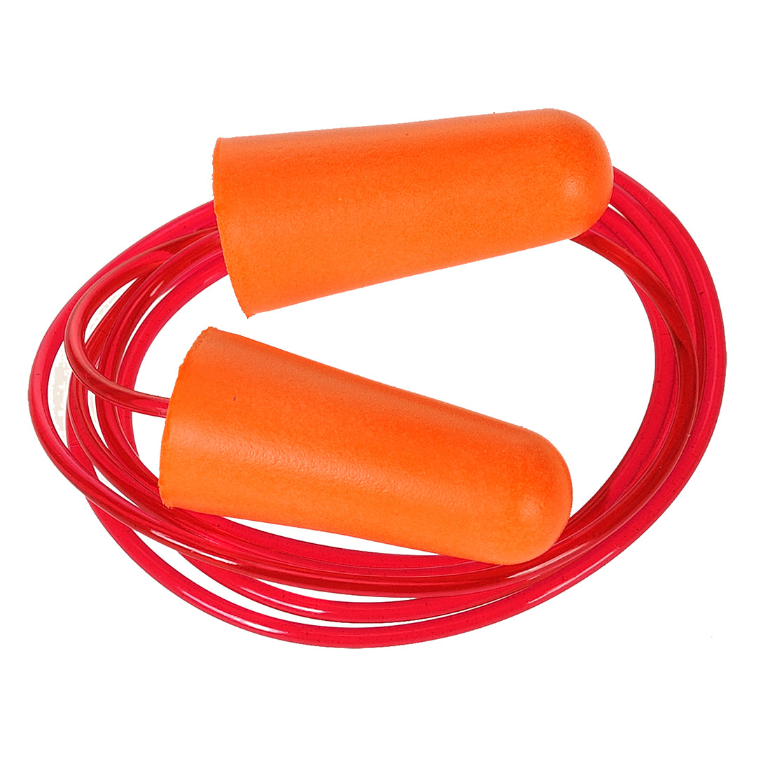 Portwest Corded PU Foam Ear Plugs (200 pairs) in Orange