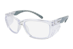 Maxisafe ERZ383 Rayzr Safety Glasses - Clear Frame - Clear Lens