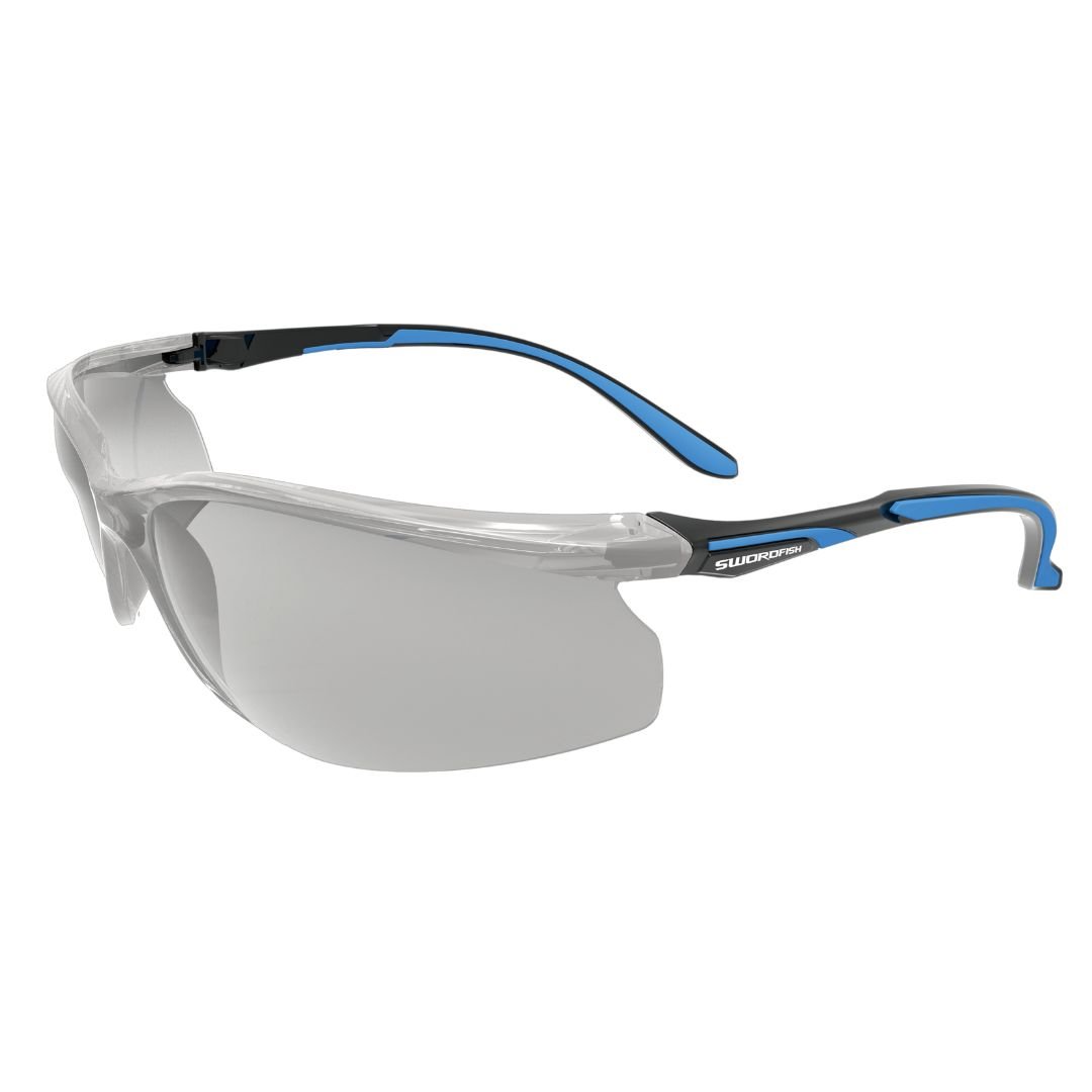 Maxisafe ESW390 SWORDFISH Safety Glasses with Anti-Fog - Clear Lens