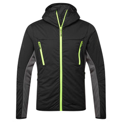 Portwest EV4 Insulated Hybrid Jacket in Black