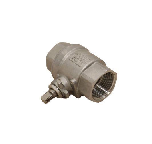 Maxisafe EWS995 Ball Valve for Safety Shower Stainless Steel