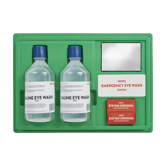 Pro Choice Safety Gear Eyewash Station Open With Mirror