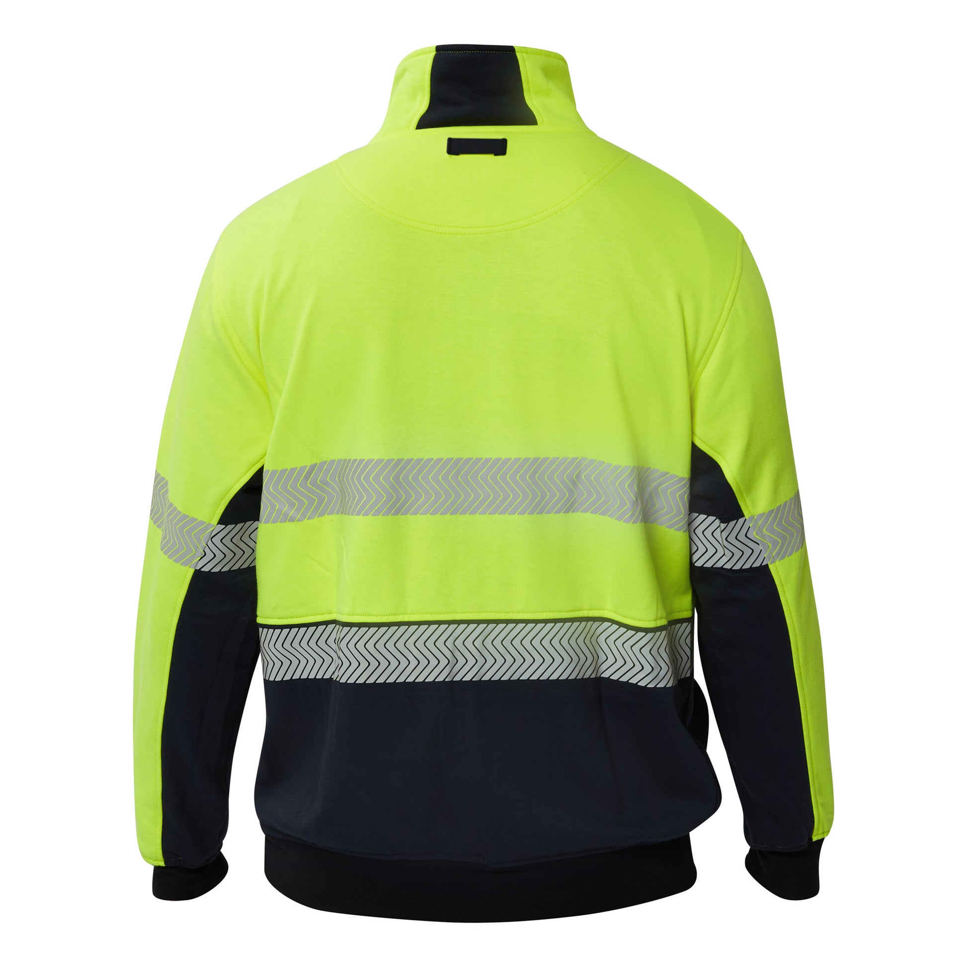 Flamebuster FJV032 Mens HRC2 Inherent Reflective Wet Weather 3 In 1 Jacket in Yellow/Navy