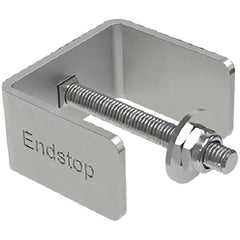 Miller Rigid End Stop for Steel Ladders - Stainless Steel