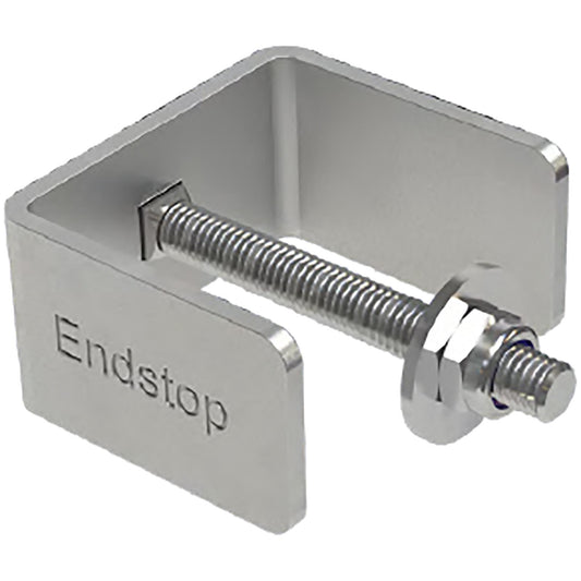 Miller Rigid End Stop for Steel Ladders - Stainless Steel