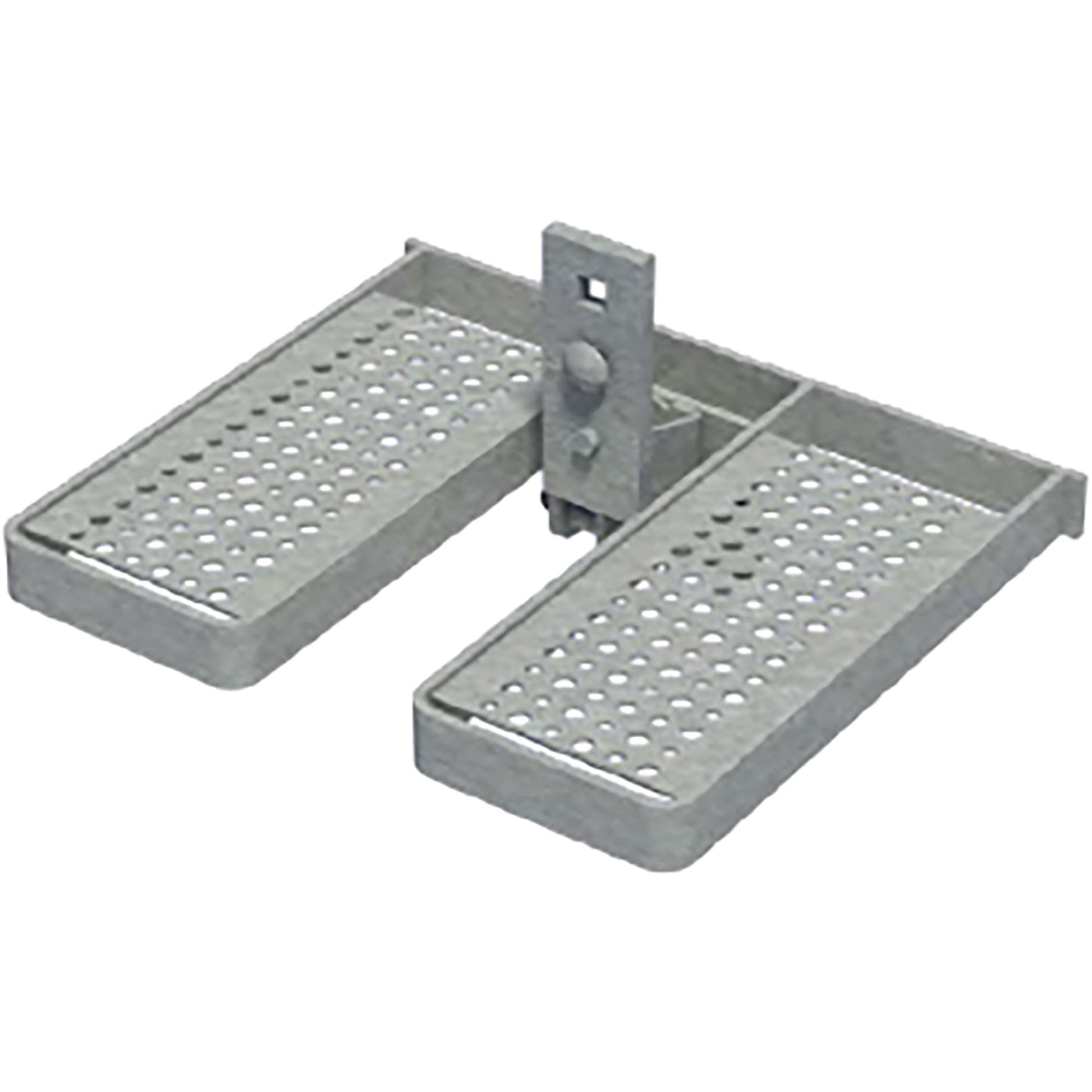 Miller Fold Foot Rest (galv) - for steel Ladders