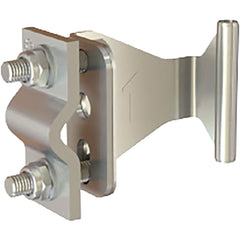 Miller Vi-Go Automatic intermediate with round steel bracket for rungs (stainless steel) Clamp for rung size 18-26mm