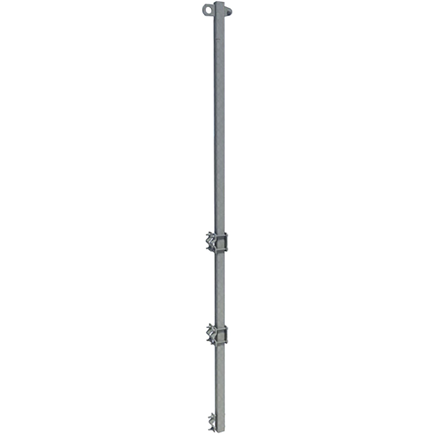Miller Platform Exit Post, with three rung clamps