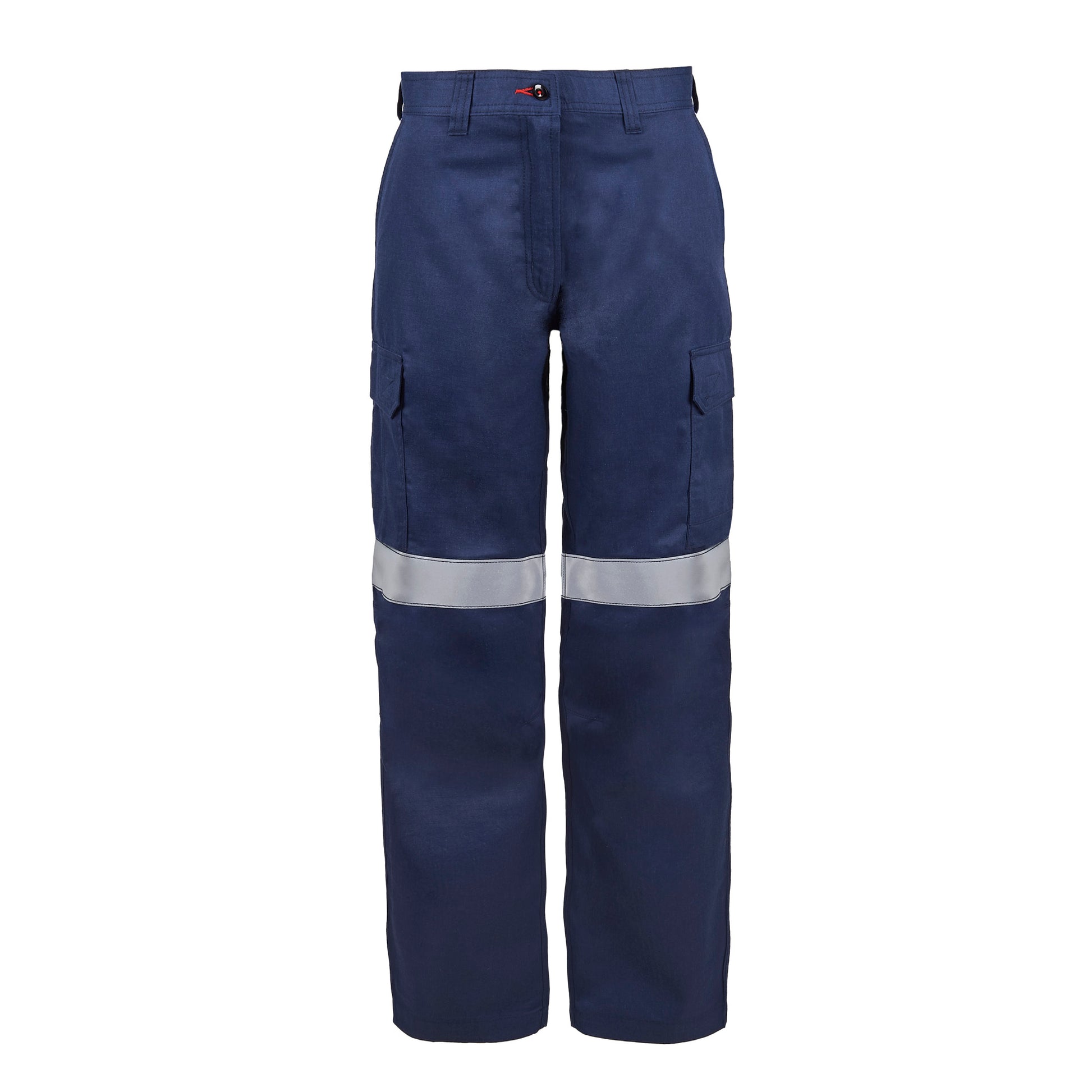 Flamebuster FPL019 Ladies HRC2 Inherent Reflective Cargo Pant in Navy