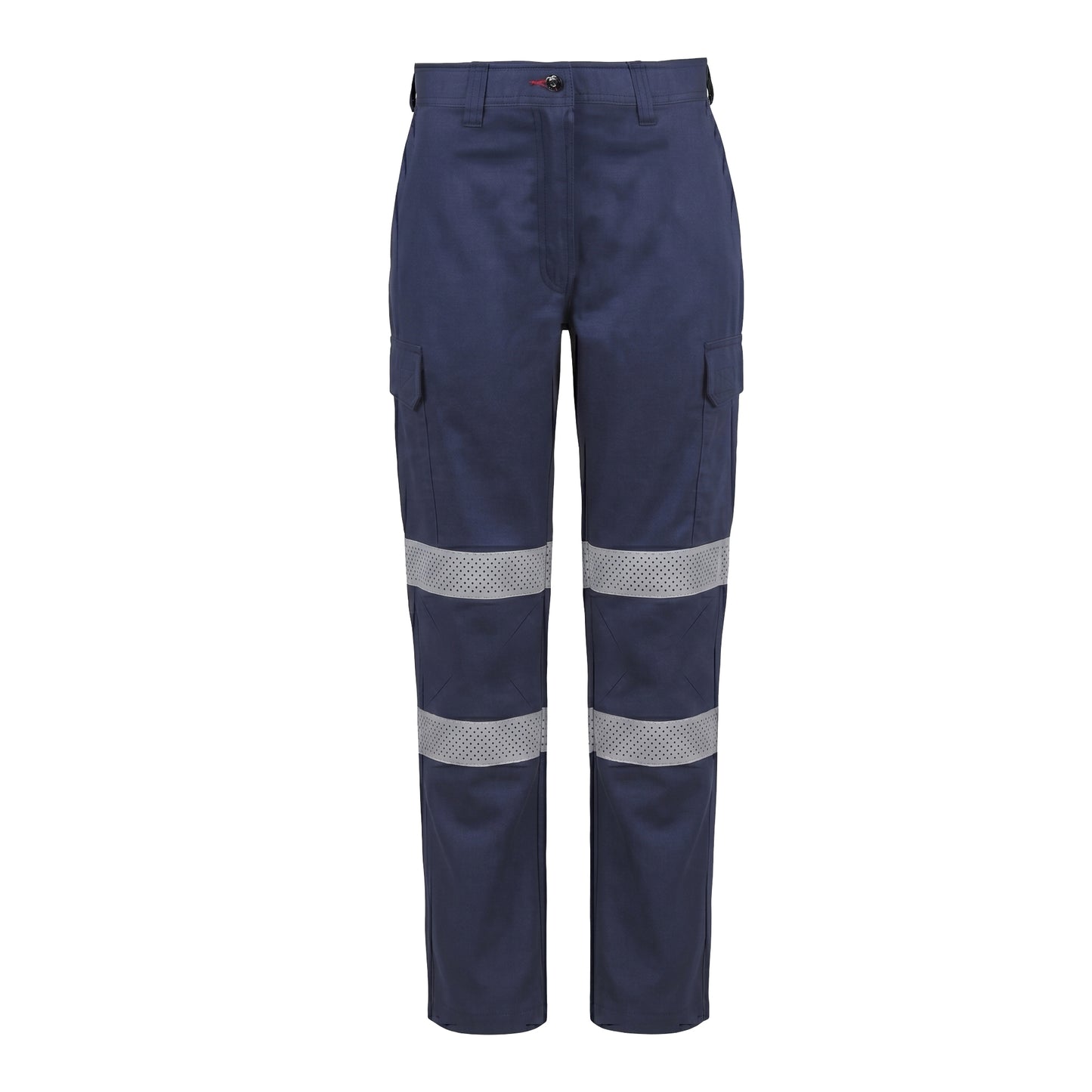 Flamebuster FPL020 Ladies HRC2 Inherent Biomotion Reflective Cargo Pant in Navy