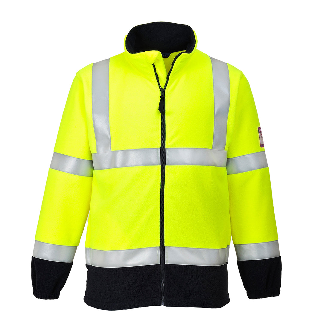 Portwest Modaflame Hi-Vis Anti-Static FR Fleece in Yellow
