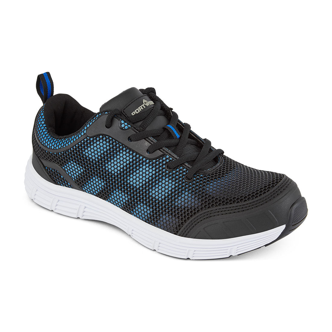 Portwest Steelite Tove Trainer S1P FO SR in Black/Blue