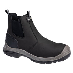 Portwest Steel Action Nubuck Dealer Boot S7 SC FO SR in Black/Grey