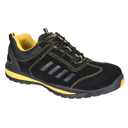 Portwest Lusum Safety Trainer S1P HRO in Black