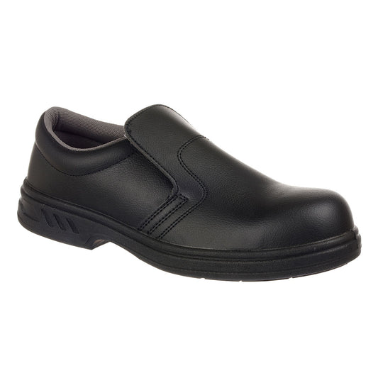 Portwest Slip-On Safety Shoe S2 FO SR in Black