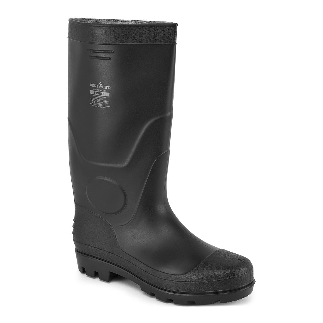 Portwest Non-Safety Gumboot O4 FO in Black