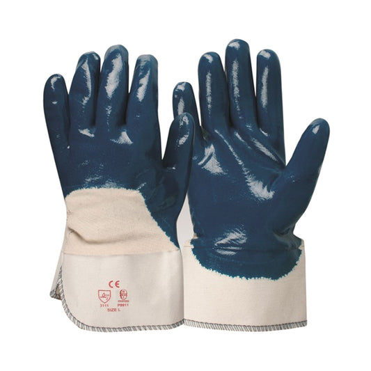 FRNITRF34BL000L Frontier 3/4 Nitrile Dipped Glove