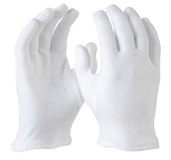 Maxisafe GCI100 Interlock Poly/Cotton Glove - Hemmed Cuff