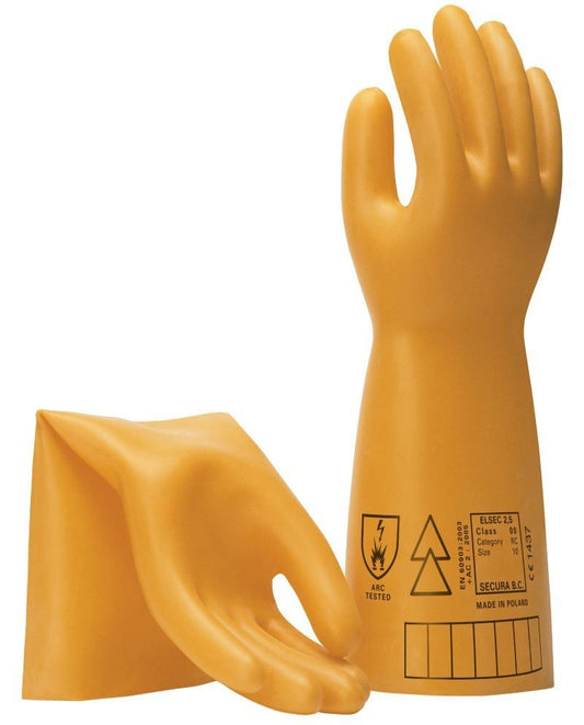 Maxisafe GEG295 Electrical Insulating Glove, 1000v, 5kv Class 0