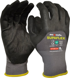 Maxisafe GFN288 Supaflex Glove with 3/4 Micro Foam Coating