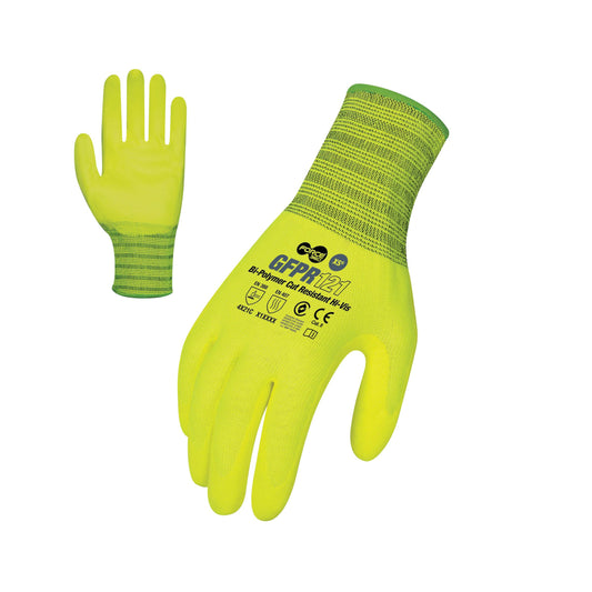 Force360 Force360 Bi-Polymer Cut Hi-Vis Cut Resistant Glove (Cut Level C)