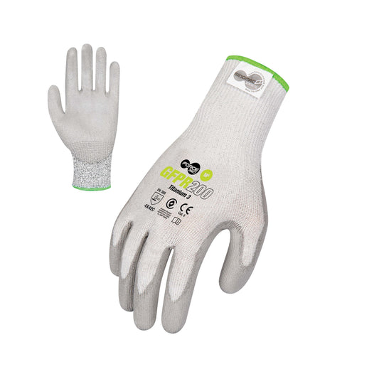 Force360 Force360 Titanium 3 PU Glove (Cut Level C)
