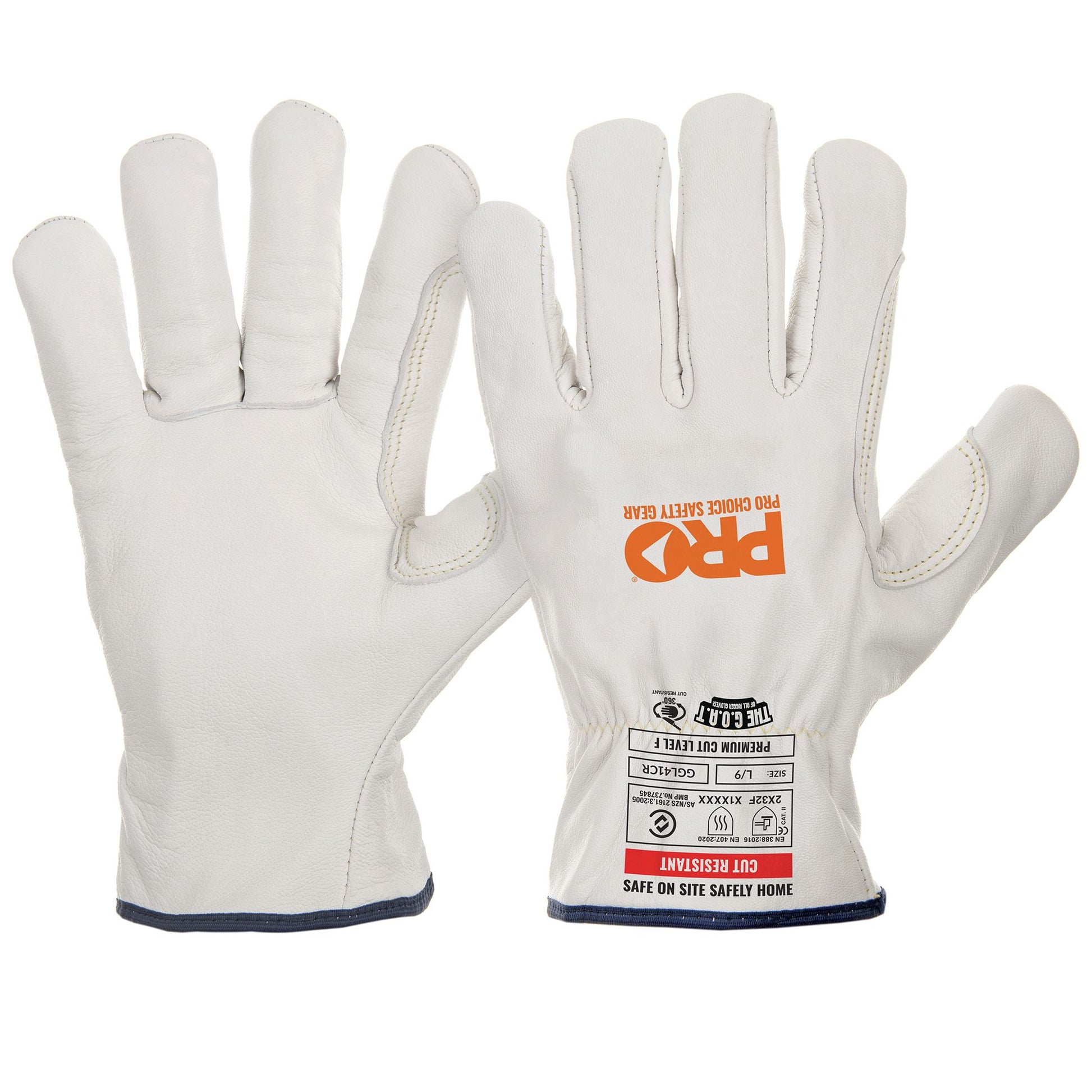 Pro Choice Safety Gear Riggamate Cut Resistant Goat Grain Premium Glove