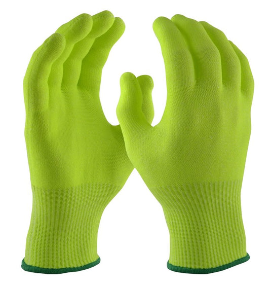 Maxisafe GKY254 Microfresh Cut E Yellow 'Food Grade' Liner Glove